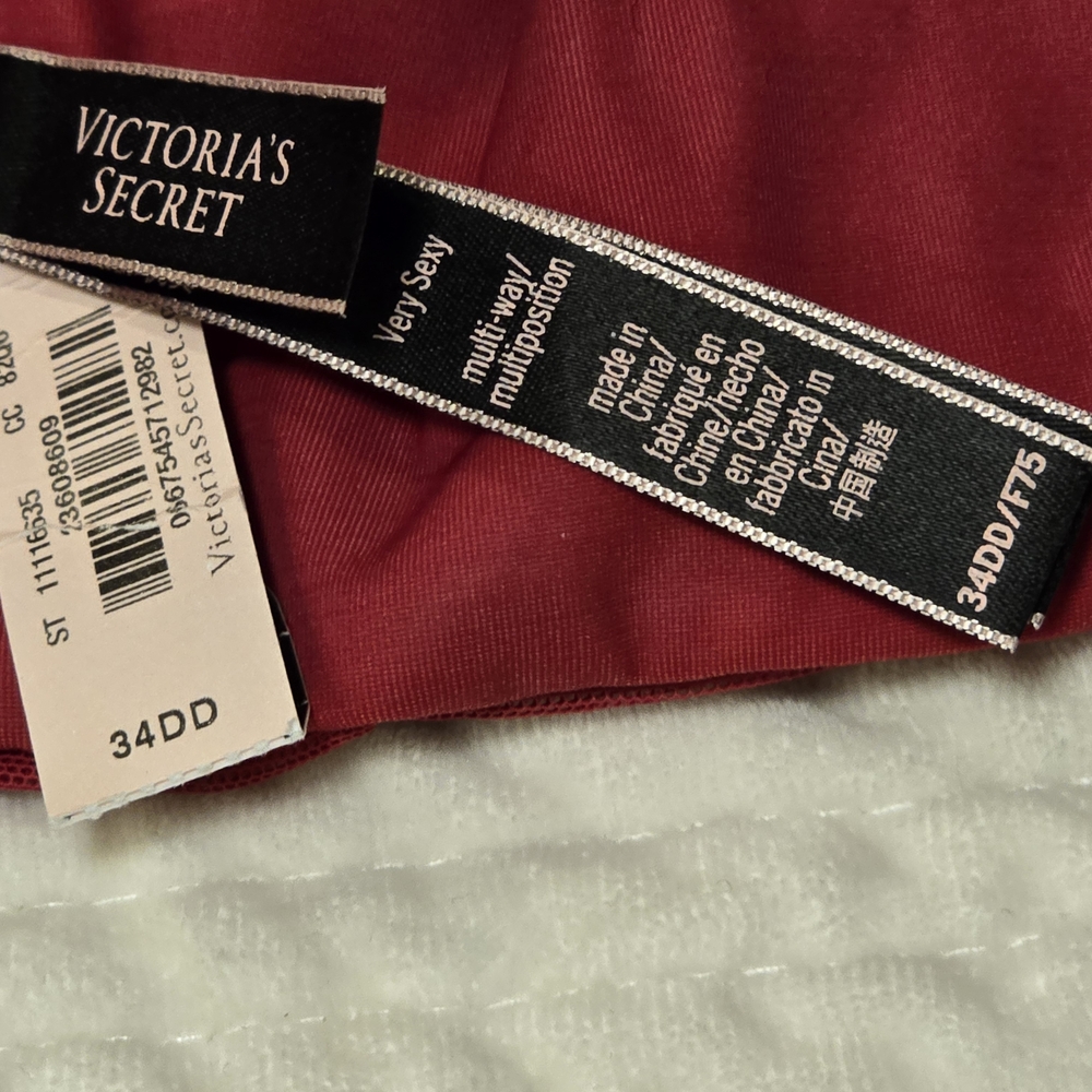 Victoria's Secret Lace Bra Collection - Burgundy, Red, Black - Picture 7 of 9